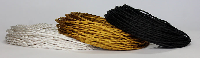 22-gauge cloth-covered wire