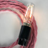BULB: TUBE STYLE WITH LED FILAMENT, CANDELABRA BASE