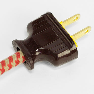 Brown Rectangular Plug