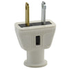 RUBBER RECTANGULAR PLUG