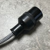 FEMALE HEAVY-DUTY CONNECTOR for 3-PRONG PLUG, Black