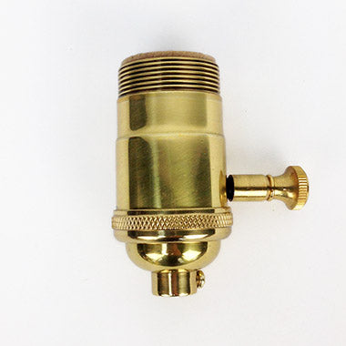 SOCKET: 4-PIECE with DIMMER SWITCH and UNO THREADS