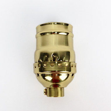 SOCKET: 3-PIECE, KEYLESS, 1/4 IPS