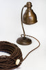 2-CONDUCTOR 16-GAUGE DARK BROWN COTTON TWISTED WIRE