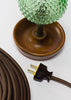 2-CONDUCTOR 18-GAUGE DARK BROWN COTTON PULLEY CORD - UL-Listed