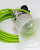 2-CONDUCTOR 18-GAUGE LIME GREEN COTTON PULLEY CORD - UL-Listed