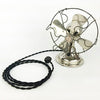 2-CONDUCTOR 18-GAUGE BLACK COTTON TWISTED WIRE