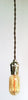 2-CONDUCTOR 18-GAUGE DARK BROWN COTTON TWISTED WIRE