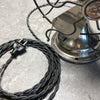 2-CONDUCTOR 18-GAUGE PEWTER RAYON TWISTED WIRE