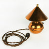 2-CONDUCTOR 18-GAUGE WALNUT BROWN RAYON TWISTED WIRE