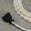 2-CONDUCTOR 18-GAUGE WHITE RAYON TWISTED WIRE