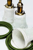 3-CONDUCTOR 18-GAUGE GREEN COTTON PULLEY CORD - UL-Listed