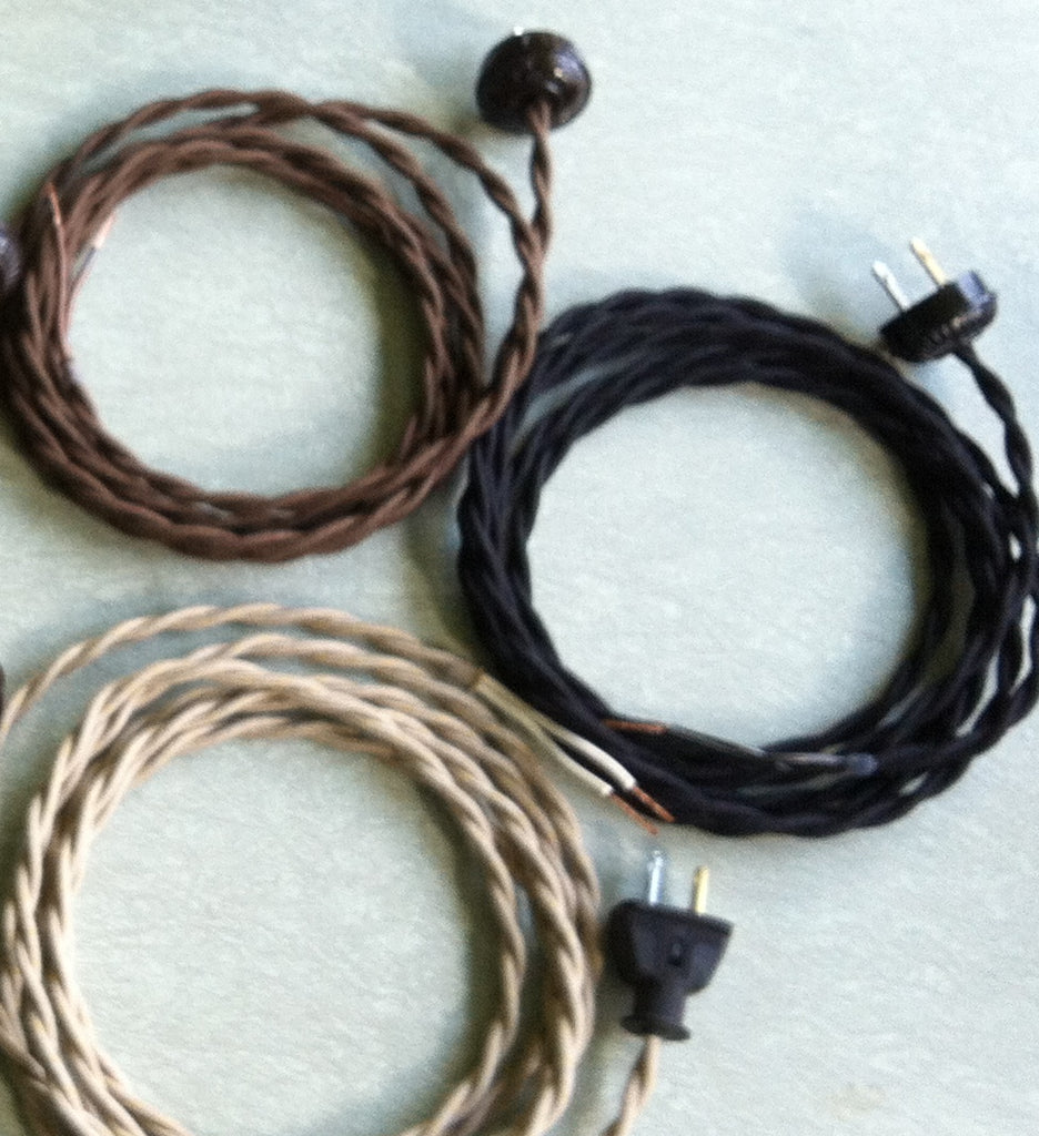 CORD SET with 16-GAUGE TWISTED PAIR WIRE