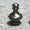 FINIAL: Large Pyramid Knob 1 1/4" Height - 1/8 IP