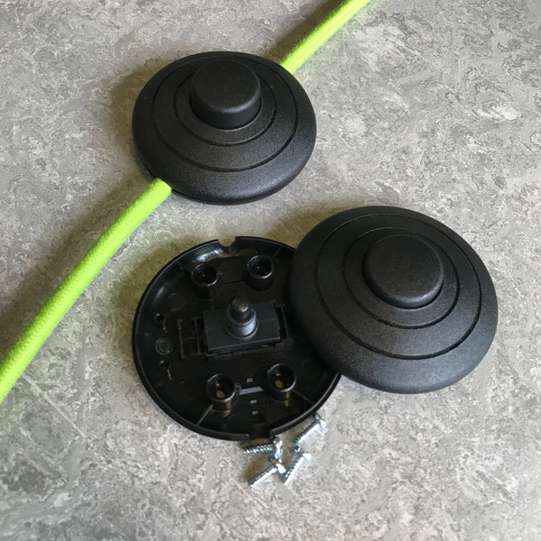 SWITCH: Wide Push-Button Floor Switch -INSTALLED