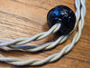 Cloth Covered Twisted Lamp Cord Kit - 8 Feet