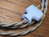 Cloth Covered Twisted Lamp Cord Kit - 8 Feet