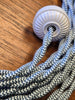 Cloth Covered Twisted Lamp Cord Kit - 8 Feet
