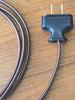 Cloth Covered Parallel (flat) Lamp Cord Kit - 8 Feet