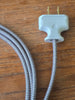 Cloth Covered Parallel (flat) Lamp Cord Kit - 8 Feet