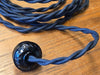 Cloth Covered Twisted Lamp Cord Kit - 8 Feet