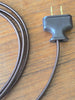 Cloth Covered Parallel (flat) Lamp Cord Kit - 8 Feet