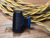 Cloth Covered Twisted Lamp Cord Kit - 8 Feet