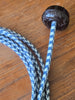 Cloth Covered Parallel (flat) Lamp Cord Kit - 8 Feet