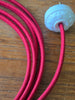 Cloth Covered Parallel (flat) Lamp Cord Kit - 8 Feet