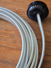 Cloth Covered Parallel (flat) Lamp Cord Kit - 8 Feet