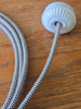 Cloth Covered Parallel (flat) Lamp Cord Kit - 8 Feet
