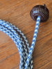 Cloth Covered Parallel (flat) Lamp Cord Kit - 8 Feet