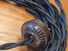 Cloth Covered Twisted Lamp Cord Kit - 8 Feet