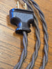 Cloth Covered Twisted Lamp Cord Kit - 8 Feet