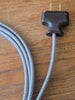 Cloth Covered Parallel (flat) Lamp Cord Kit - 8 Feet