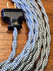 Cloth Covered Twisted Lamp Cord Kit - 8 Feet
