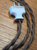 Cloth Covered Twisted Lamp Cord Kit - 8 Feet