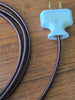 Cloth Covered Parallel (flat) Lamp Cord Kit - 8 Feet