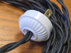 Cloth Covered Twisted Lamp Cord Kit - 8 Feet