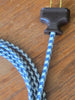 Cloth Covered Parallel (flat) Lamp Cord Kit - 8 Feet
