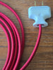 Cloth Covered Parallel (flat) Lamp Cord Kit - 8 Feet