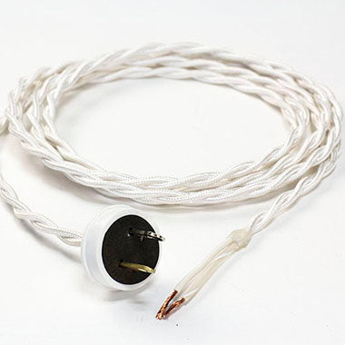 ADDITIONAL FOOTAGE of 20-GAUGE TWISTED PAIR for Cord Set or Pendant