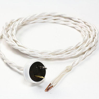 CORD SET with 22-GAUGE TWISTED PAIR WIRE