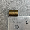 NIPPLE: Zinc-Plated, Threaded, 1/8 IPS