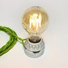BULB: VICTORIAN STYLE WITH LED FILAMENT, 4.5W, AMBER, lit.