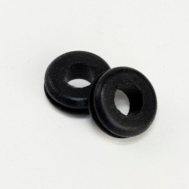 GROMMET: Black Rubber, 1/2" diameter for wireway hole